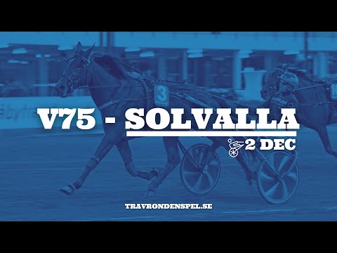 V75 tips Solvalla 2/12 |  Tre S: Svårt med spiken