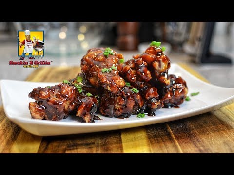 Airfryer Chicken Wings | Asian Sticky Wings | Appetizers - UC6tJ9C5SBvK6b-0cejoc4vg