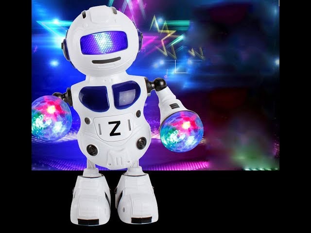 Smart Space Dance Robotic Electronic Walking Toys with Music Light