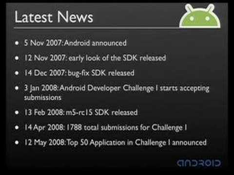 Google I/O 2008 - An Introduction to Android - UC_x5XG1OV2P6uZZ5FSM9Ttw