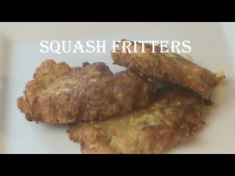 Cooking From Scratch:  Squash Fritters