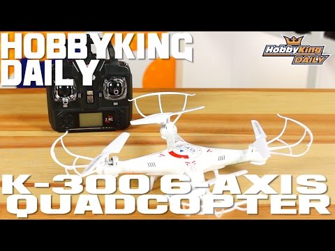 K300 6 Axis Quadcopter - HobbyKing Daily - UCkNMDHVq-_6aJEh2uRBbRmw