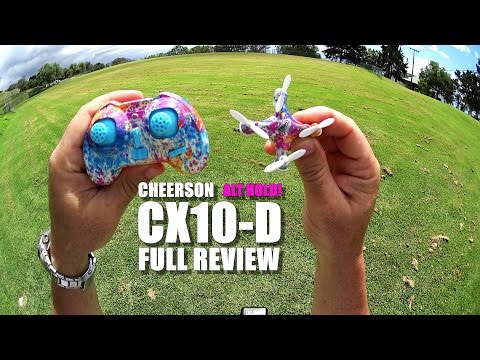 CHEERSON CX10-D NANO QuadCopter Full Review -  [UnBox, Inpection, Flight Test, Pros & Cons] - UCVQWy-DTLpRqnuA17WZkjRQ