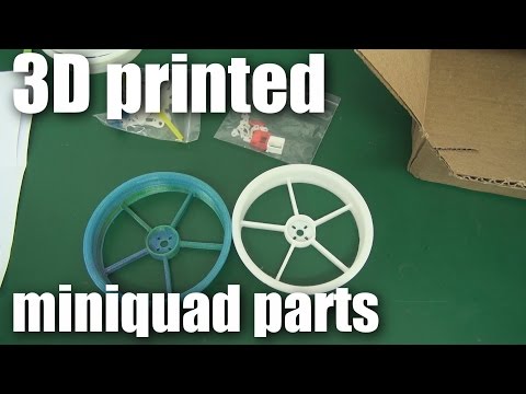 Product arrival: 3D printed parts for mini-quadcopters - UCahqHsTaADV8MMmj2D5i1Vw