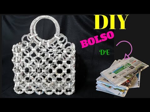 DIY / BOLSO de PERIÓDICO 