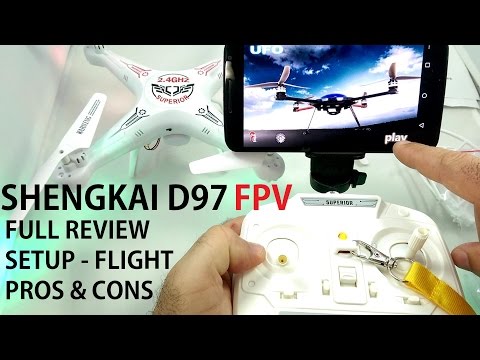 SHENGKAI D97 FPV QuadCopter Drone [SYMA X5C/SW Killer?] - Full Review, Setup, Flight, Pros & Cons - UCVQWy-DTLpRqnuA17WZkjRQ
