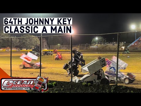 Night 1: 64th Johnny Key A Main at Ocean Speedway (August 9, 2024) - dirt track racing video image