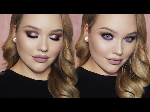 PURPLE Holiday Glam Makeup Tutorial - UCzTKskwIc_-a0cGvCXA848Q