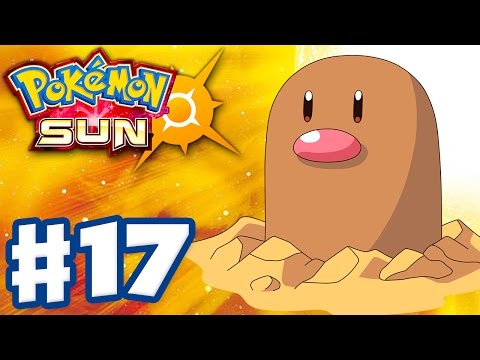 Pokemon Sun and Moon - Gameplay Walkthrough Part 17 - Diglett's Tunnel! (Nintendo 3DS) - UCzNhowpzT4AwyIW7Unk_B5Q