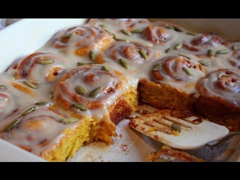 Pumpkin Cinnamon Rolls: Halloween Sweet Treats - UCRIZtPl9nb9RiXc9btSTQNw