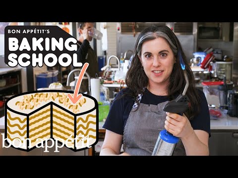 Claire Teaches You Cake Decoration (Lesson 5) | Baking School | Bon Appétit - UCbpMy0Fg74eXXkvxJrtEn3w