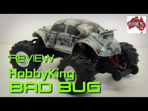 Review: Hobbyking Basher Bad Bug Mini MT - UCOfR0NE5V7IHhMABstt11kA