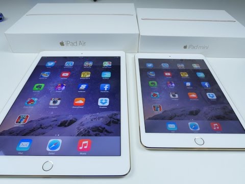 iPad Air 2 VS iPad Mini 3 SPEED TEST and Comparison - UC0MYNOsIrz6jmXfIMERyRHQ