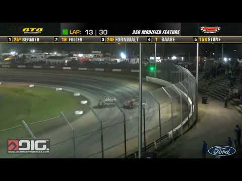 Airborne Park Speedway | Modified Feature Highlights | 9/4/24 - dirt track racing video image