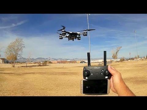 YH 19HW 720p HD FPV Selfie Camera Drone Flight Test Review - UC90A4JdsSoFm1Okfu0DHTuQ