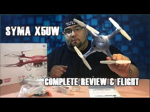 Syma X5UW 720p WIFI FPV Complete Review & Flight With Final Thoughts (Courtesy Syma) - UCU33TAvzA-wgPMgcrdMVIdg