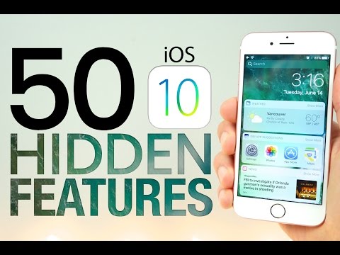 iOS 10 Hidden Features - Top 50 List - UCj34AOIMl_k1fF7hcBkD_dw