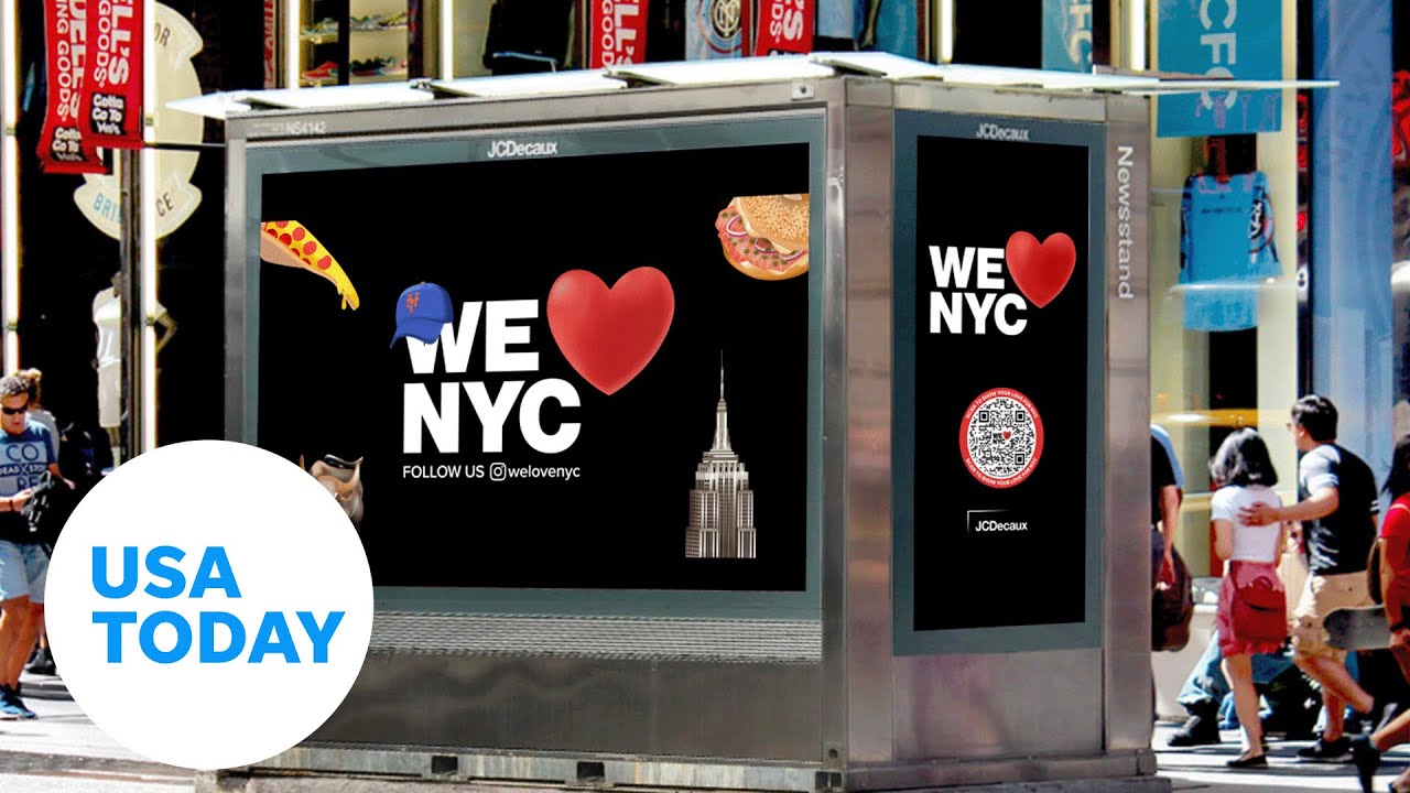 New York City rebrands famous slogan to "We Love New York" | USA TODAY
