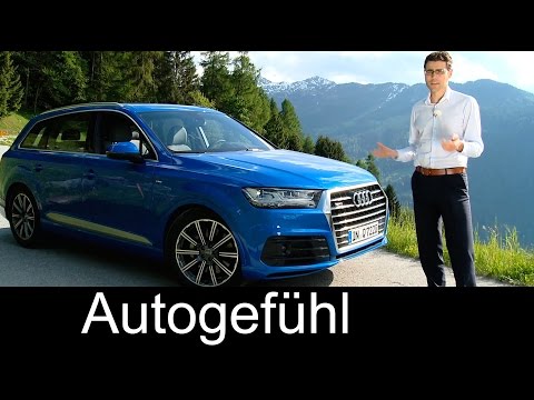 All-new Audi Q7 S-line FULL REVIEW test driven 2016 V6 TFSI 333 hp neuer Q7 - Autogefühl - UCG0__4AhnoCWRH7TPO0PQyg