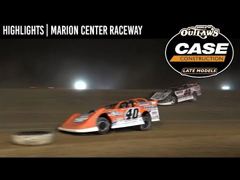 World of Outlaws CASE Construction Late Models | Marion Center Raceway | May 18th, 2024 | HIGHLIGHTS - dirt track racing video image