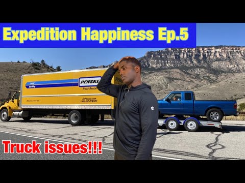 Expedition Happiness: Truck issues between Sheridan and Yellowstone National Park Ep.5 | PCS to JBLM