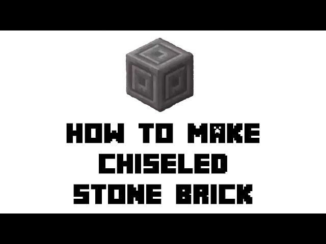 How to make Carved stone bricks in Minecraft