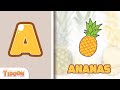 Apprends l'alphabet en fran?ais   ABC en image pour les maternelles Tidoon