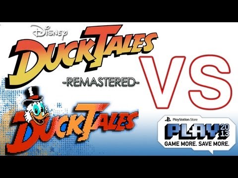 Ducktales Remastered vs Ducktales NES Graphics Comparison! - Sony PlayStation Store PLAY 2013 - UCCiKcMwWJUSIS_WVpycqOPg