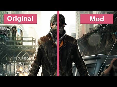 Watch Dogs - TheWorse Mod 1.0 vs. Original PC Ultra Graphics Comparison - UCy1-UfHBaFlQHDLNU9lYiyQ