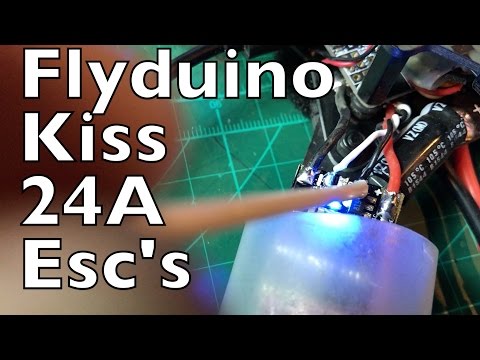 Flyduino Kiss 24a esc's , Emax RS 2205 S 2300kv motors - UCTa02ZJeR5PwNZK5Ls3EQGQ
