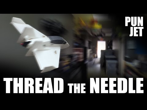 Flite Test | Thread the Needle - Pun Jet - UC9zTuyWffK9ckEz1216noAw