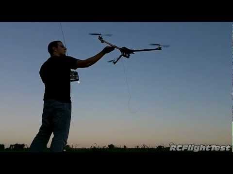 Open Pilot CopterControl Hands-off demo with tricopter - UCcCHW737DFO1_xrO_qAaNbQ