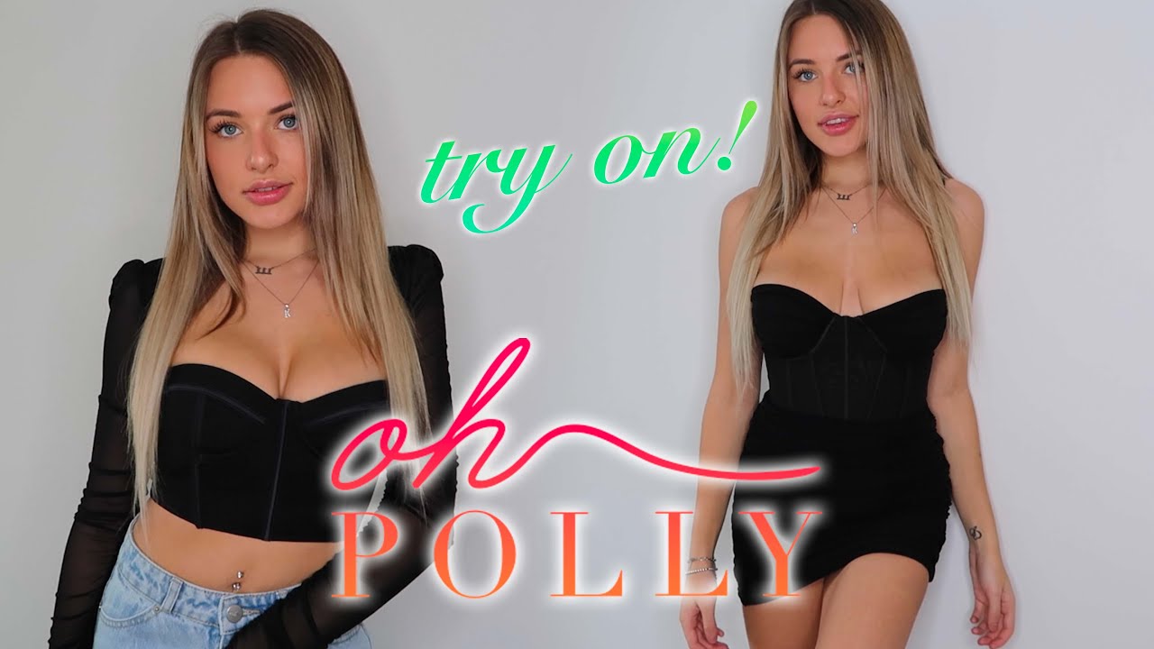 OH POLLY TRY ON HAUL!! dresses, corsets, pants! | Kendra Rowe