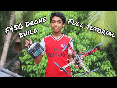 F450 drone full build tutorial - UC4mLgRVuBo3o6ClPCxF5C1Q