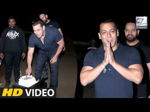 Salman Khan Celebrates His Grand Birthday With Media, Video Inside 