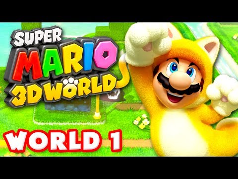 Super Mario 3D World - Walkthrough Part 1 - World 1 100% (Nintendo Wii U Gameplay) - UCzNhowpzT4AwyIW7Unk_B5Q
