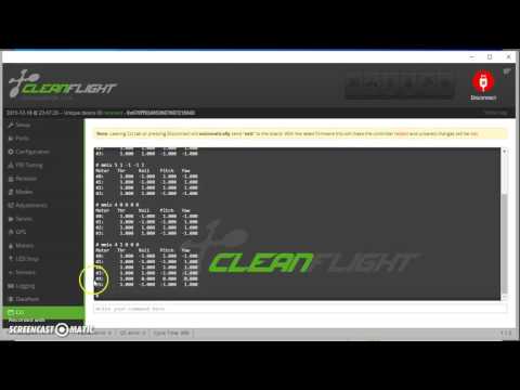 Tutorial: How To Remap Motor Outputs In Cleanflight / Betaflight - UCX3eufnI7A2I7IkKHZn8KSQ