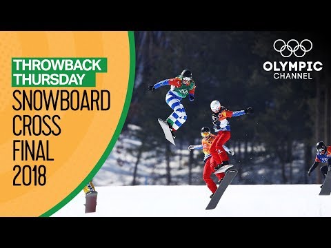 Snowboard cross Finals Pyeongchang 2018 ft. Michela Moioli | Throwback Thursday - UCTl3QQTvqHFjurroKxexy2Q