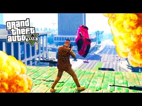 SNIPERS vs STUNTERS! (GTA 5 Funny Moments) - UC2wKfjlioOCLP4xQMOWNcgg