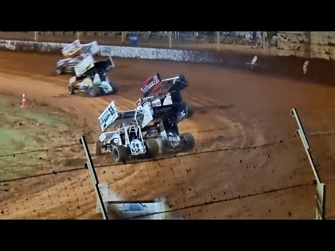 BayPark Speedway -  Opening night Sprintcars - 18/12/21 - dirt track racing video image