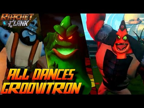 Ratchet & Clank PS4 - All Characters/Enemies Dancing to Groovitron - UC-2wnBgTMRwgwkAkHq4V2rg