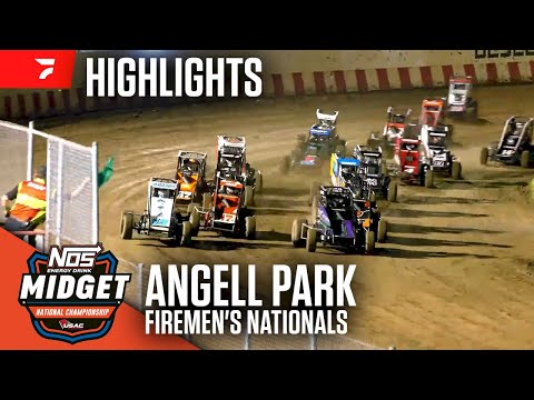 𝑯𝑰𝑮𝑯𝑳𝑰𝑮𝑯𝑻𝑺: USAC NOS Energy Drink National Midgets | Angell Park | August 31, 2025 - dirt track racing video image
