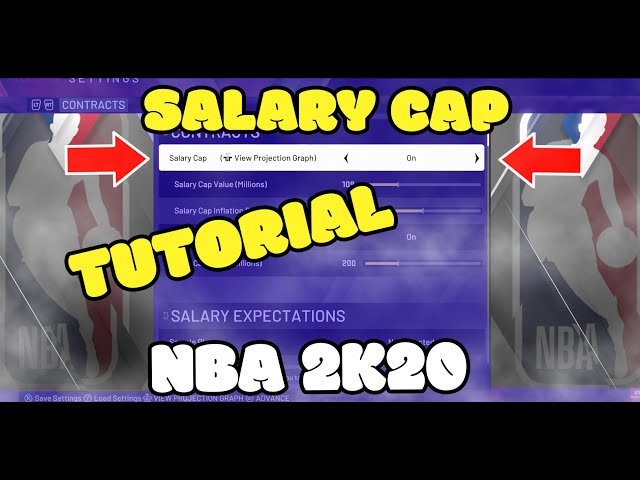 How to Turn Off Salary Cap in NBA 2K20 Myleague?