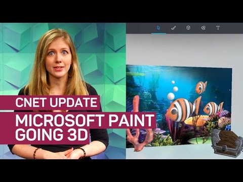 Microsoft Paint just got a new coat of cool with 3D tools (CNET Update) - UCOmcA3f_RrH6b9NmcNa4tdg