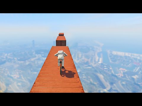 SUPER INTENSE BMX RACE (GTA 5 Funny Moments) - UCfLuMSIDmeWRYpuCQL0OJ6A