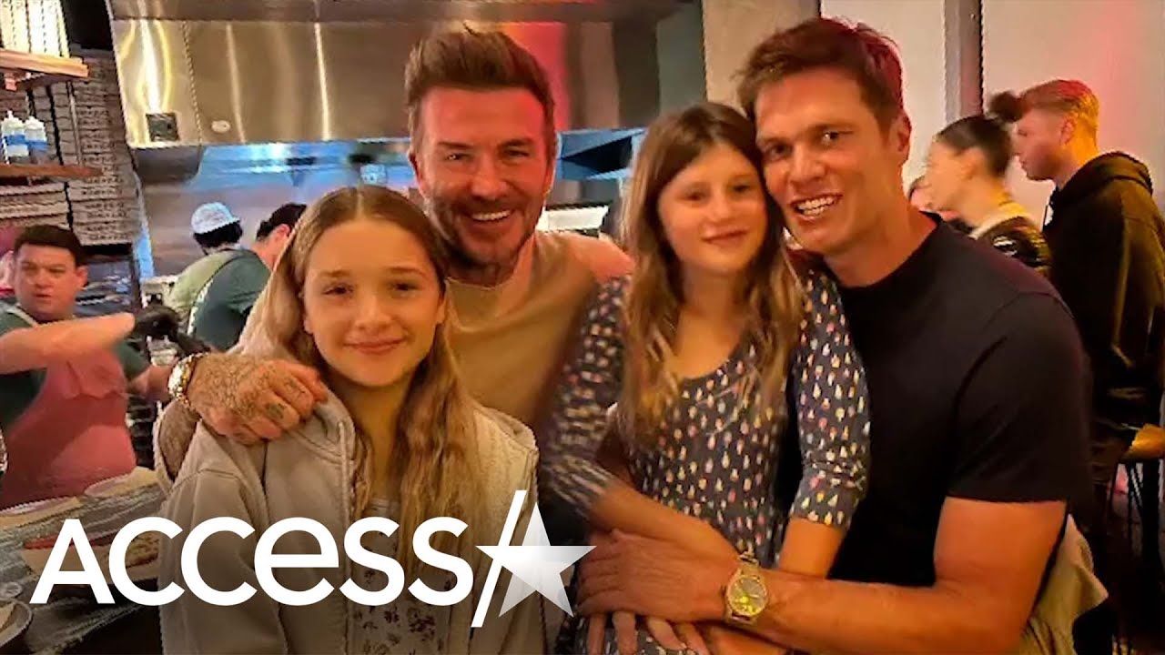 David Beckham & Tom Brady Enjoy ‘Daddy Daughter Dates’ In Miami