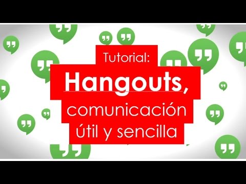 Tutorial: ¿Cómo usar Hangouts de Google? - UCL77wBJaCEeEe2gdcEqY6nQ