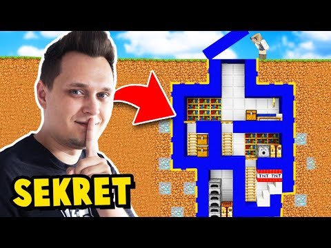 BELLA ZNALAZŁA MOJĄ TAJNĄ PODZIEMNĄ BAZĘ W MINECRAFT! 