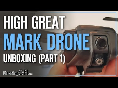 High Great Mark Drone Review (Part 1) - Unboxing & Analysis - UCYoEOmvbMm0LX6AsIwANvug