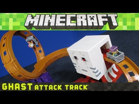 Minecraft Ghast Attack Track Set From Hot Wheels comes with Pigman and Minecart! - UCBvkY-xwhU0Wwkt005XYyLQ